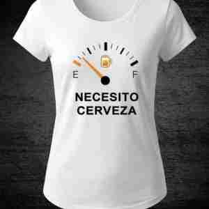 Camiseta Necesito una Cerveza